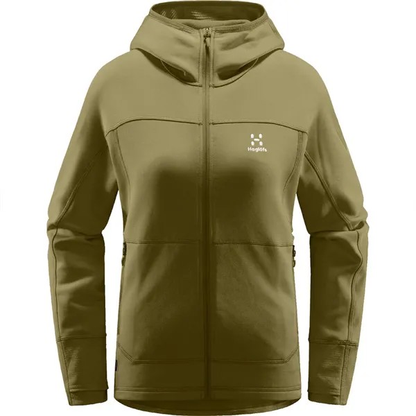 Толстовка Haglöfs Betula Full Zip, зеленый