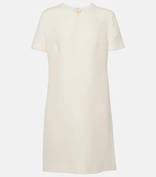 Мини-Платье Crepe Couture Valentino, белый