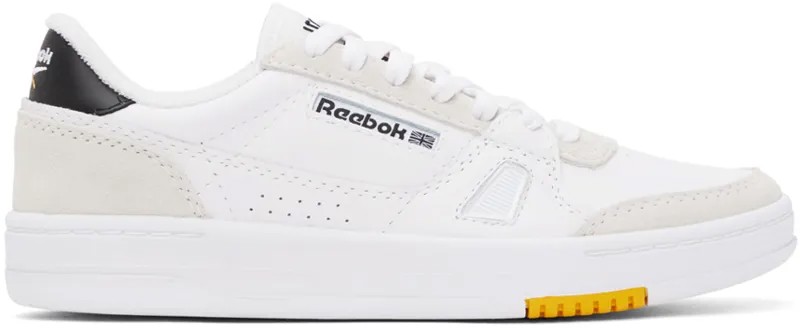 Бело-черные кроссовки Reebok Classics LT Court