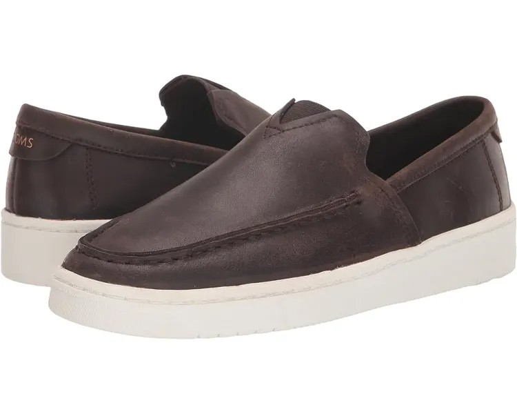 Лоферы TOMS Travel Lite Loafer, цвет Water-Resistant Dark Brown