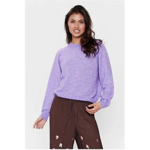 Пуловер NUMPH, размер L/XL, фиолетовый