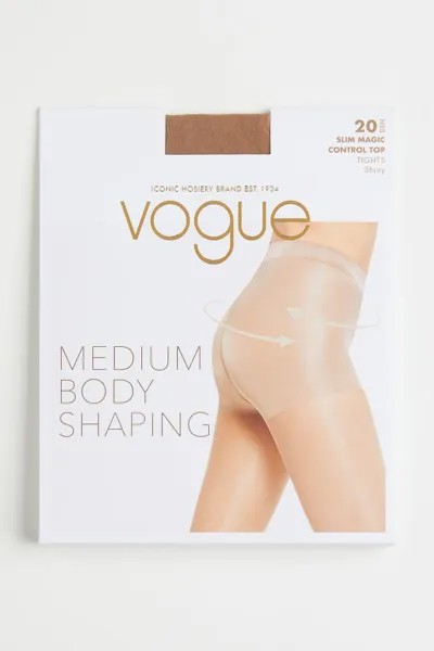 Колготки Slim Magic ctrl Top плотностью 20 ден Vogue, бежевый