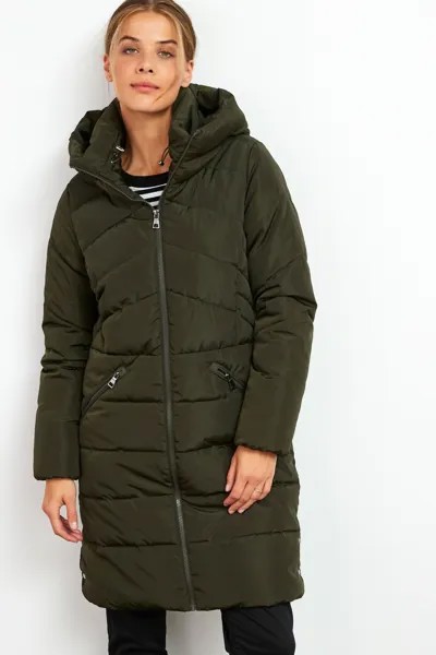 Утепленная непромокаемая куртка 2-в-1 из коллекции одежды для беременных Next, зеленый