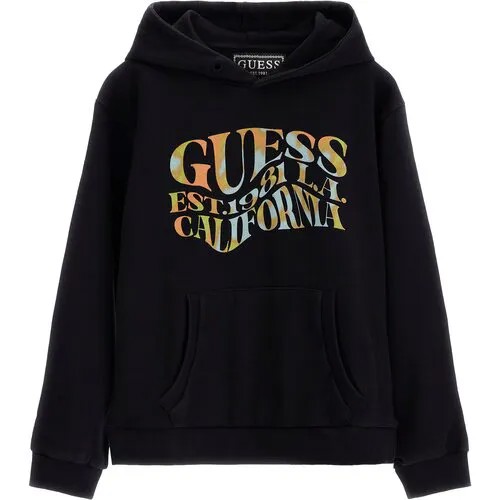 Толстовка GUESS, размер 14, черный