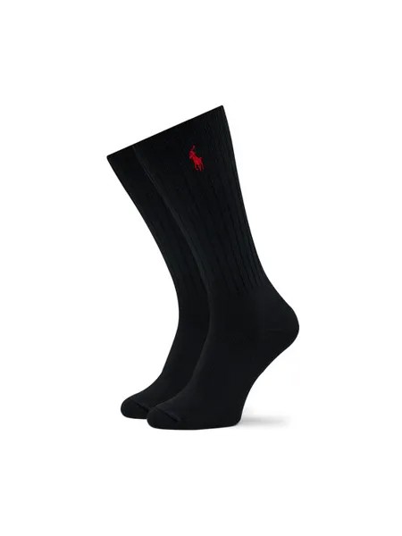 Высокие мужские носки Polo Ralph Lauren, черный
