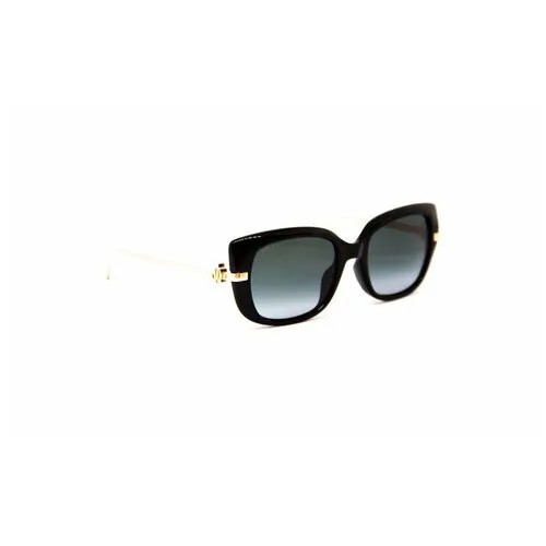 Солнцезащитные очки Jimmy Choo, черный, золотой