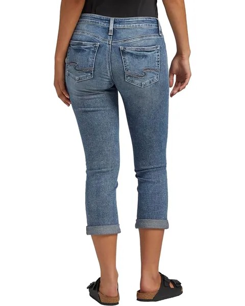 Джинсы Silver Jeans Co. Britt Low Rise Capris L46901EPX396, индиго