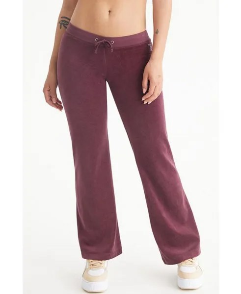 Женские широкие спортивные брюки Heritage Juicy Couture, фиолетовый