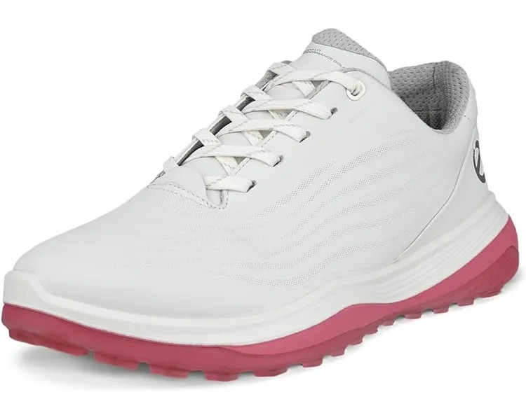 Кроссовки ECCO Golf LT1 Hybrid Waterproof, цвет White/Bubblegum