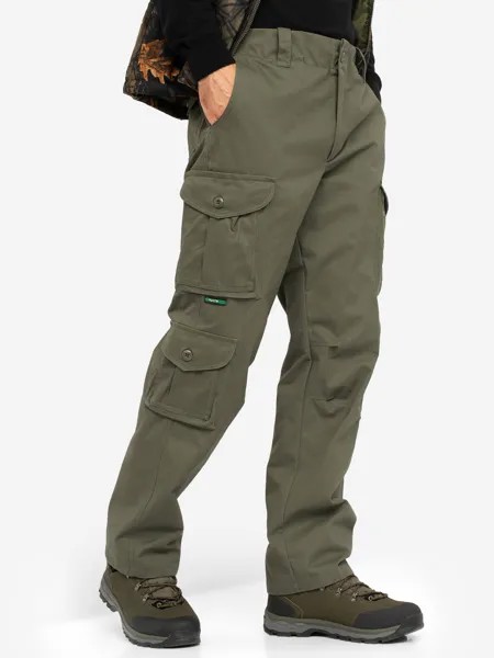 Брюки тактические мужские летние Huntsman Крафт из ткани Cotton туристические для охоты и рыбалки, Зеленый