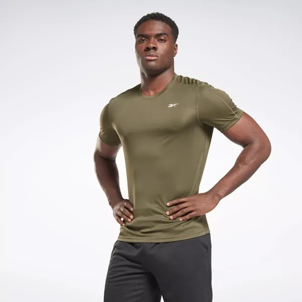 Футболка Training Tech Reebok, армейский зеленый