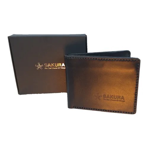 Бумажник Sakura E38 Slim Wallet, черный