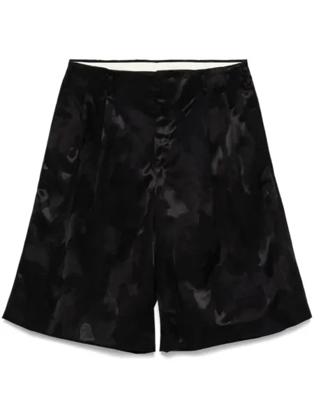 Comme des Garçons Homme Plus шорты широкого кроя, черный