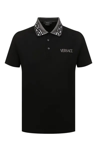 Хлопковое поло Versace