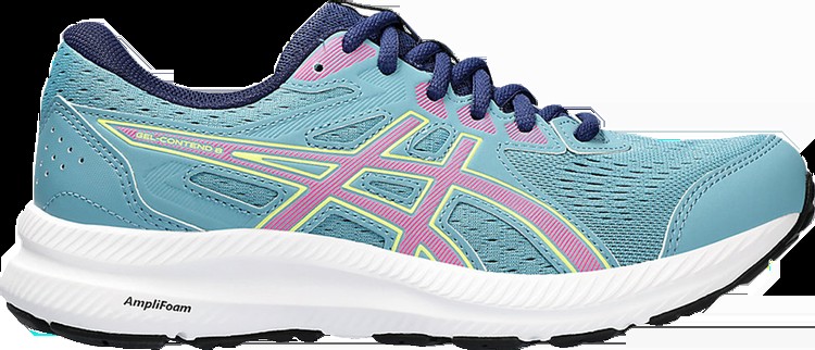 Кроссовки Wmns Gel Contend 8 'Gris Blue Hot Pink', синий