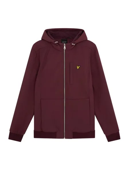 Переходная куртка Lyle & Scott, бордо