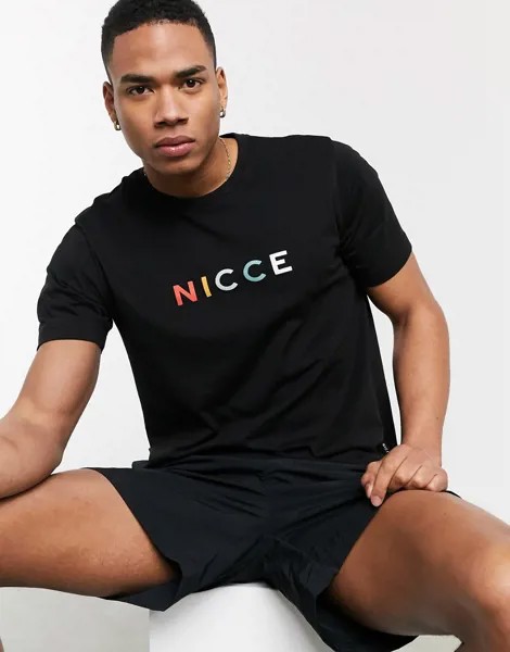 Черная футболка Nicce-Черный