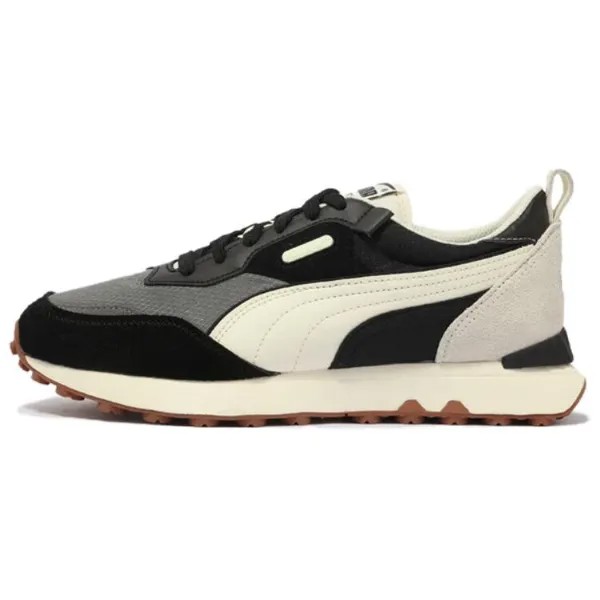 Кроссовки Puma Rider FV Lifestyle Shoes Unisex Low-top Black/White/Gray, черный/белый/серый