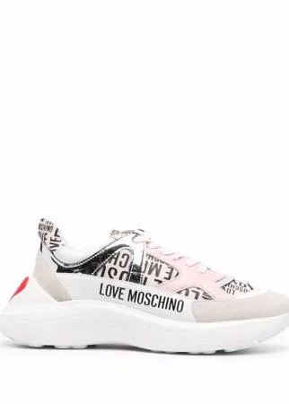 Love Moschino кроссовки с логотипом