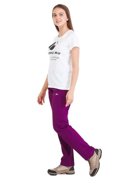 Спортивные брюки MtForce 1926F, фиолетовые, 42 RU