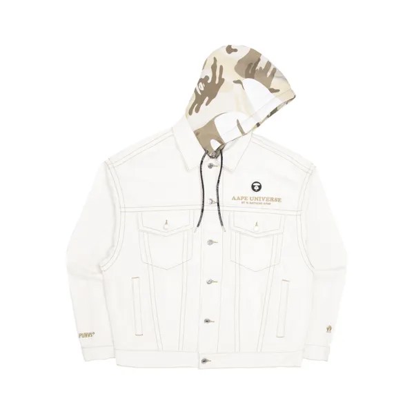 Джинсовая куртка мужская Ivory IVX Aape, слоновая кость