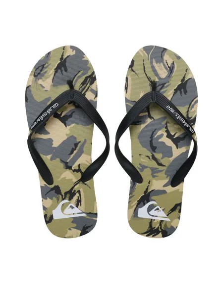 Шлепки Quiksilver, черный
