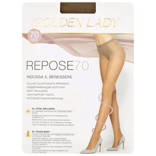 Колготки Golden Lady Repose 70 den, размер 4-L, daino (бежевый)