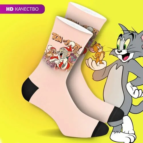 Носки MimiSocks, размер 38/40, мультиколор