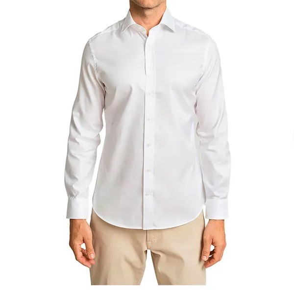 Рубашка с длинным рукавом Hackett Royal Oxford BC, белый