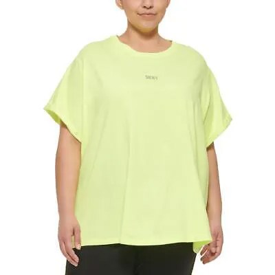 Женская футболка DKNY Sport, пуловер для фитнеса и тренировок Athletic Plus BHFO 9778