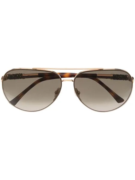 Jimmy Choo Eyewear солнцезащитные очки Gray