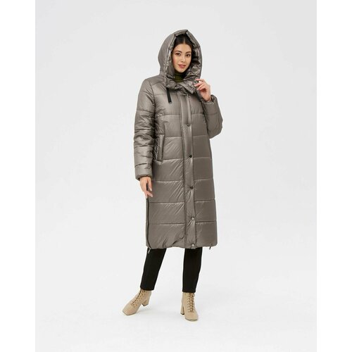 Пальто DIXI COAT, размер 34, серый