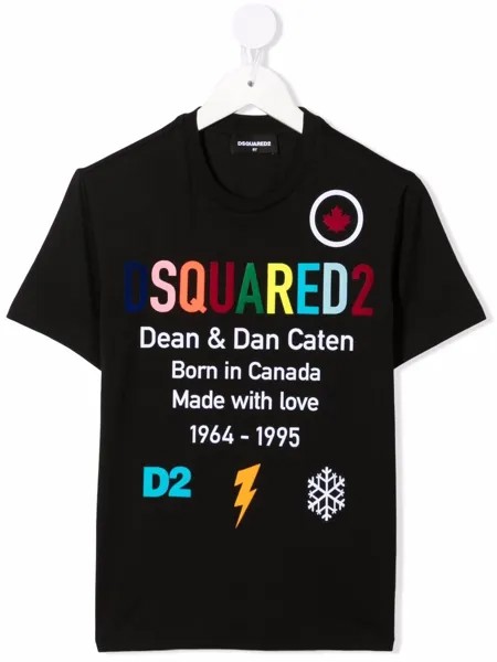 Dsquared2 Kids футболка с логотипом