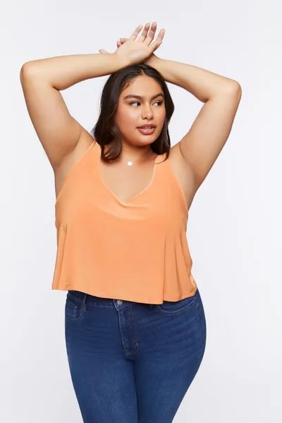 Свободная майка больших размеров Forever 21