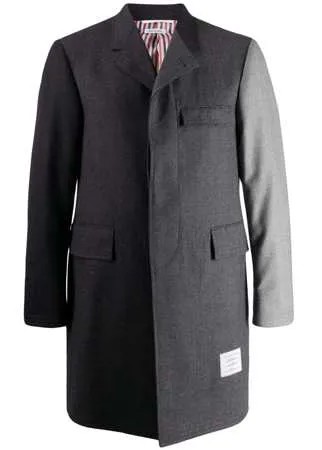 Thom Browne пальто Chesterfield Fun-Mix Super 120s