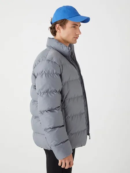 Стандартное мужское надувное пальто с воротником-стойкой
