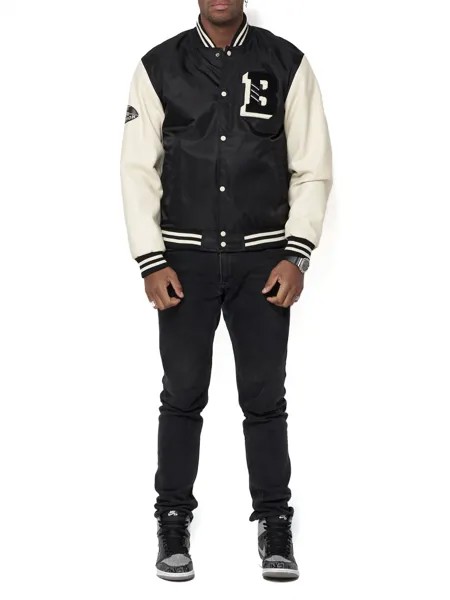 Бомбер мужской NoBrand AD77192 черный XXL