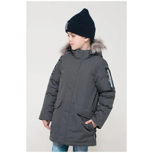 Зимняя куртка из мембранной ткани Crockid ВК 34052/2 УЗ Серый 116-122