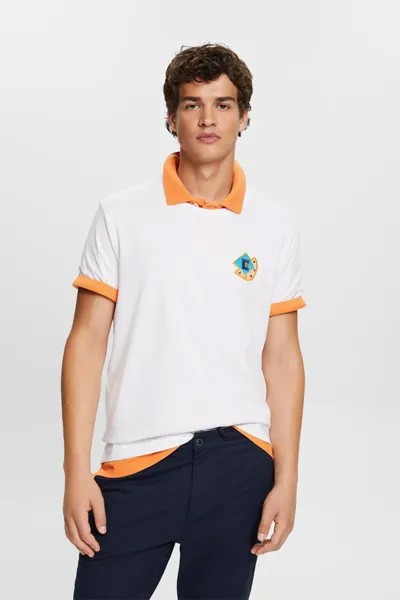 Футболка с логотипом Esprit, белый