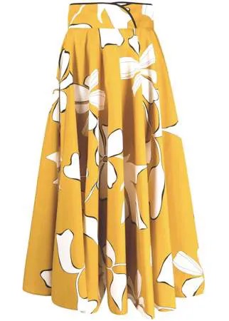 Gentry Portofino юбка миди с цветочным принтом