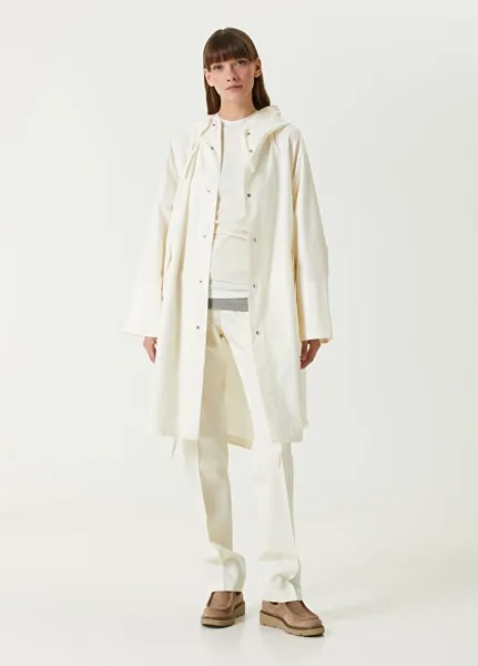 Парка с логотипом Jil Sander, белый