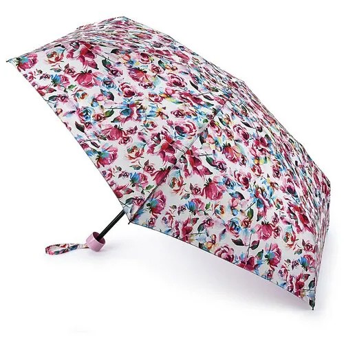 Зонт женский механика Fulton L859-3628 DigiRose (Розы)