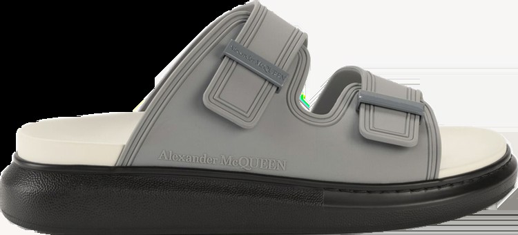 Кроссовки Alexander McQueen Hybrid Slide 'Gun Grey', серый