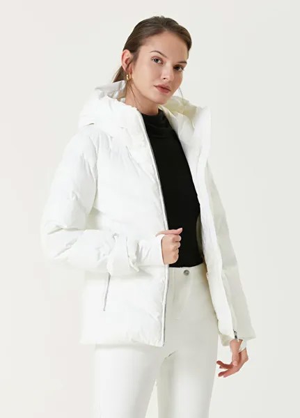 Белая лыжная куртка delphine Fusalp