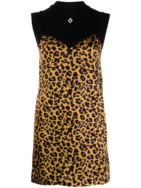 Marcelo Burlon County of Milan платье с леопардовым принтом