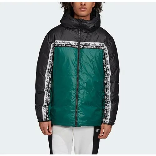 Пуховик adidas, размер S, черный