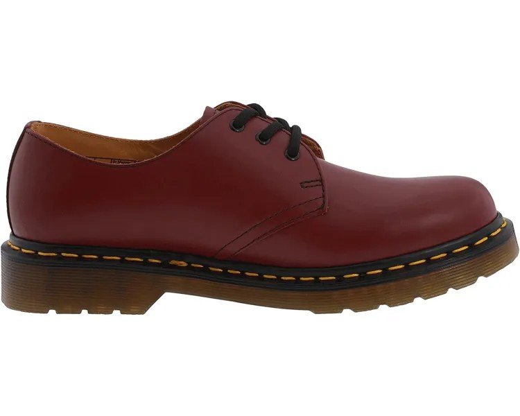 Оксфорды 1461 3-Eye Gibson Dr. Martens, красный