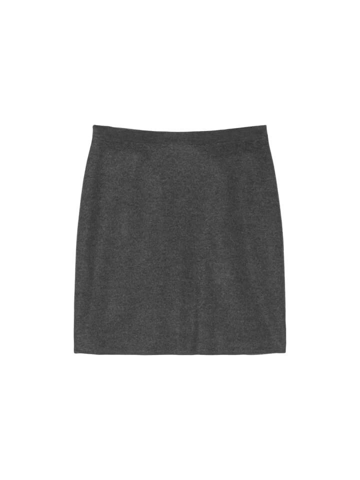 Юбка Marc O'Polo Woll Mini shaped, цвет deep grey melange