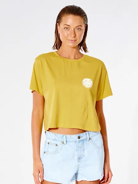 Футболка Rip Curl, желтый