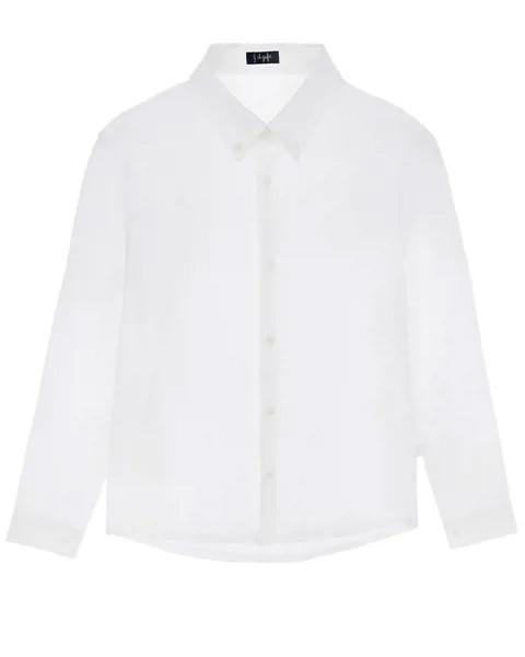 Белая рубашка для мальчиков IL Gufo детская